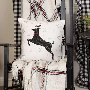 Emmie Deer Pillow 18x18 - The Fox Decor